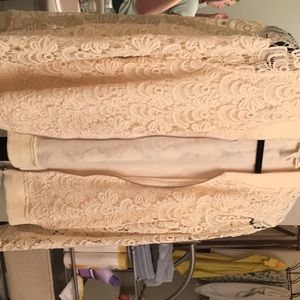 Jessica Simpson Lace bomber jacket